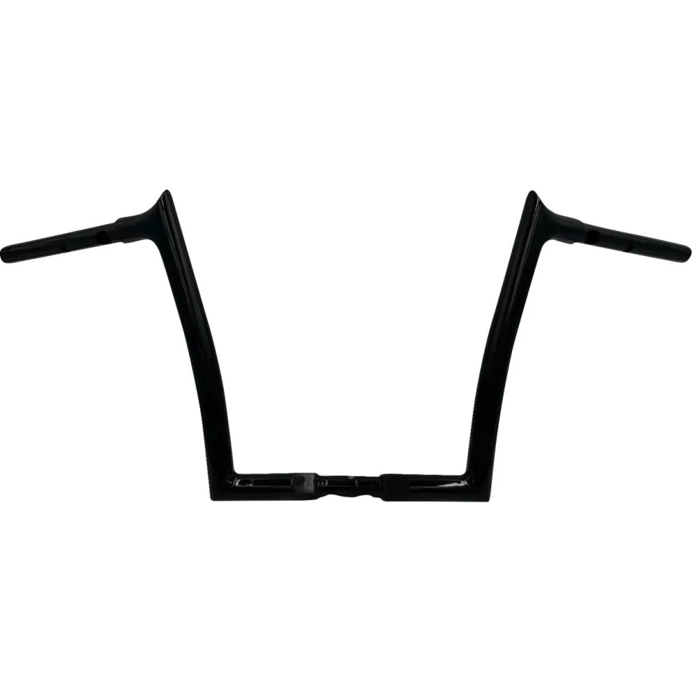 Manillar EZ Install de parte superior puntiaguda 1-1/4" — abrazadera 32 mm (1-1/4"), elevación 12", Negro