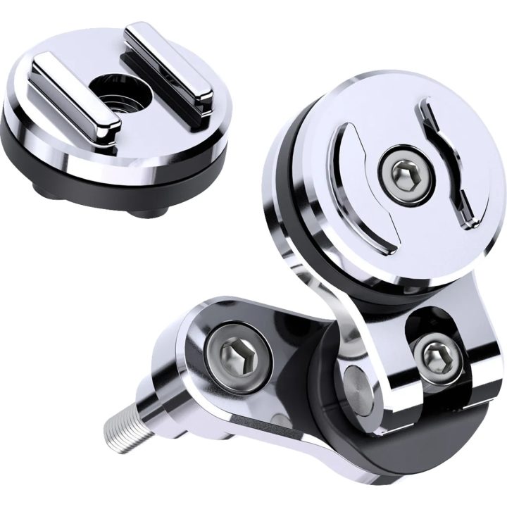 Soporte Clutch Pro — cromado, soporte universal, montaje en abrazadera