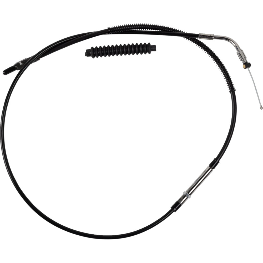 High-Efficiency Black Vinyl Clutch Cable — Standard, Black