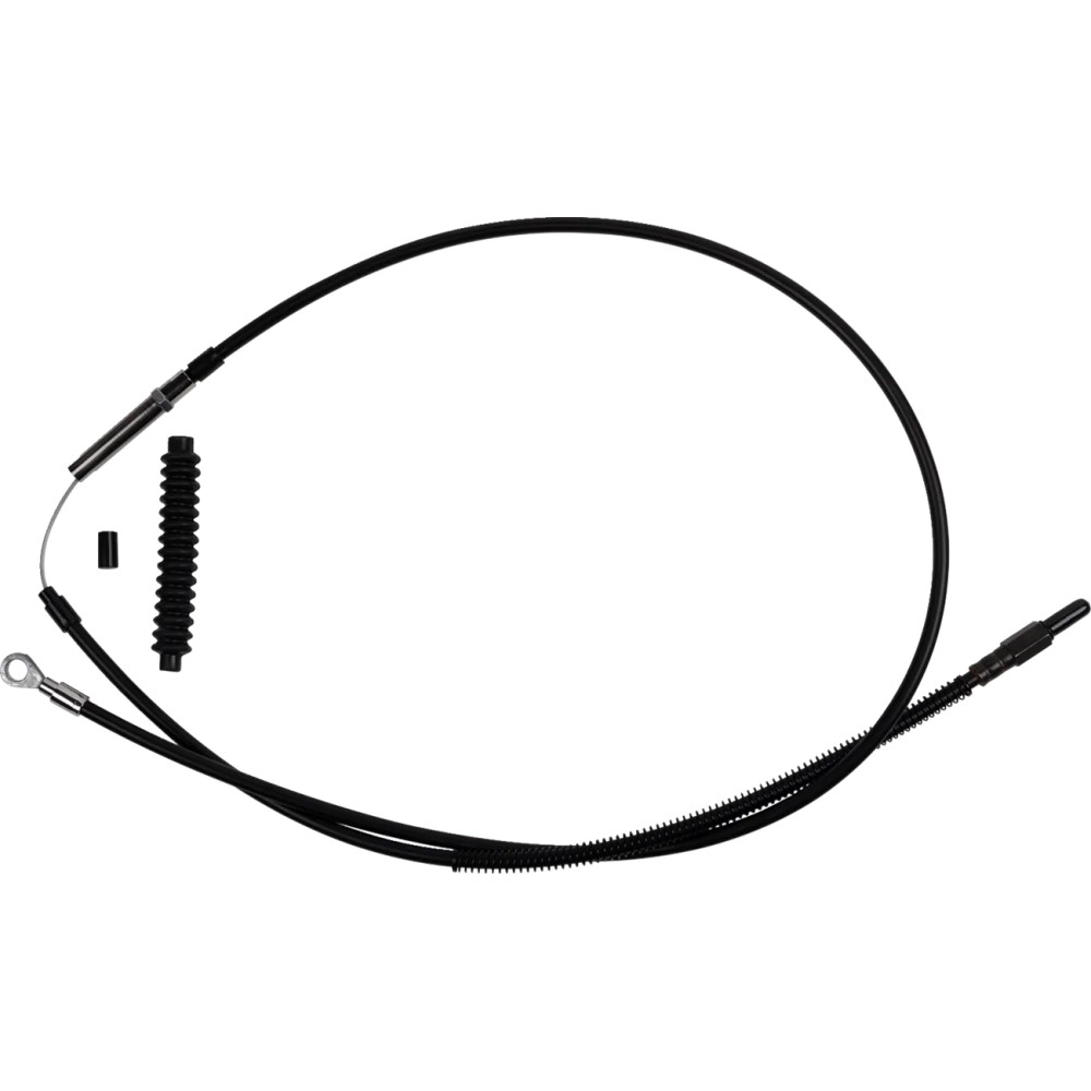 High-Efficiency Black Vinyl Clutch Cable — Standard, Black