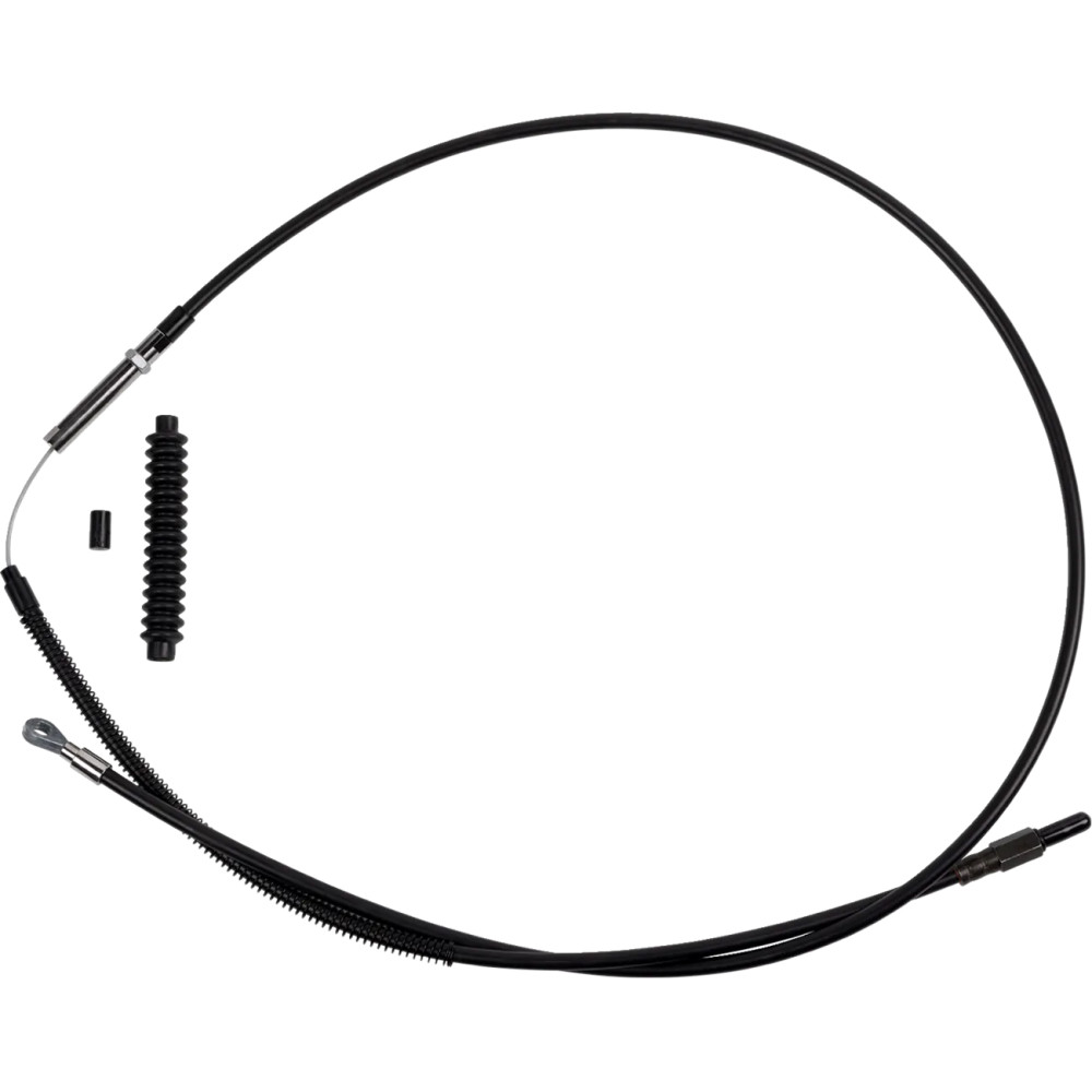 High-Efficiency Black Vinyl Clutch Cable — 20.3 cm (8")