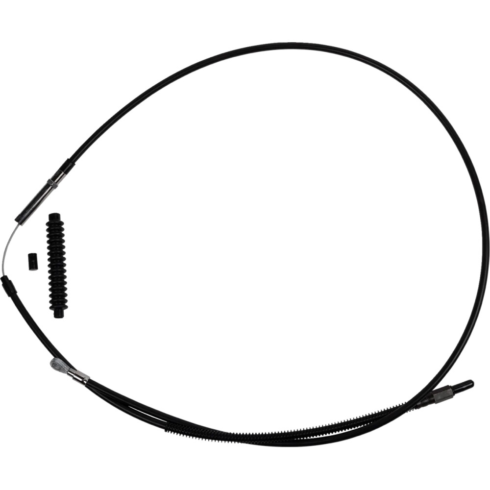 High-Efficiency Black Vinyl Clutch Cable — 10"