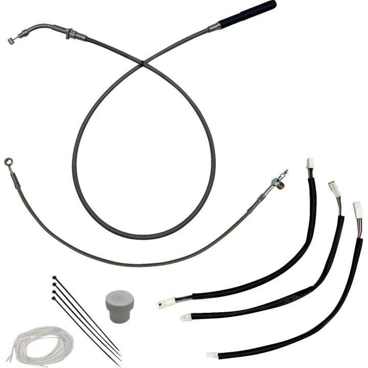 Kit de instalación EZ — Altura de manillar 12 in, Ape Hanger, Pulido