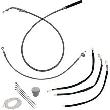 Kit de instalación EZ — Altura de manillar 12 in, Ape Hanger, Pulido