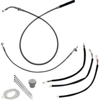 Kit de instalación EZ — Altura de manillar 12 in, Ape Hanger, Pulido