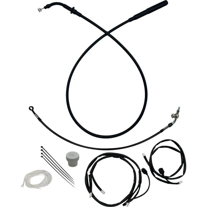 Kit de instalación EZ — Altura de manillar 40.5 cm (16") , Ape Hanger, Negro