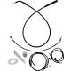 Kit de instalación EZ — Altura de manillar 40.5 cm (16") , Ape Hanger, Negro