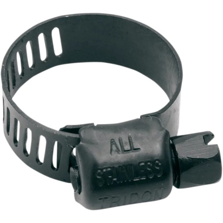Hose Clamp — 3/8" (9.5 mm), 10-pack, Black