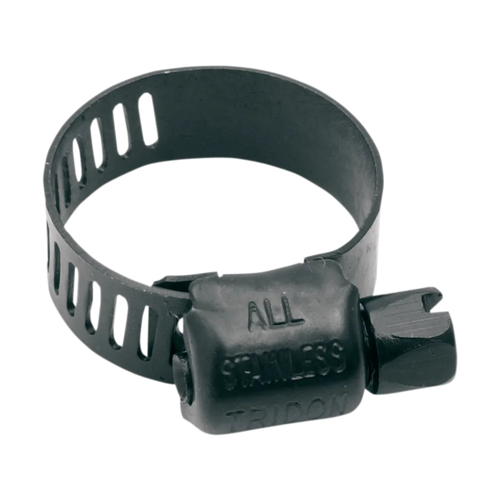 Abrazadera para manguera — 3/8" (9.5 mm), paquete de 10, Negro