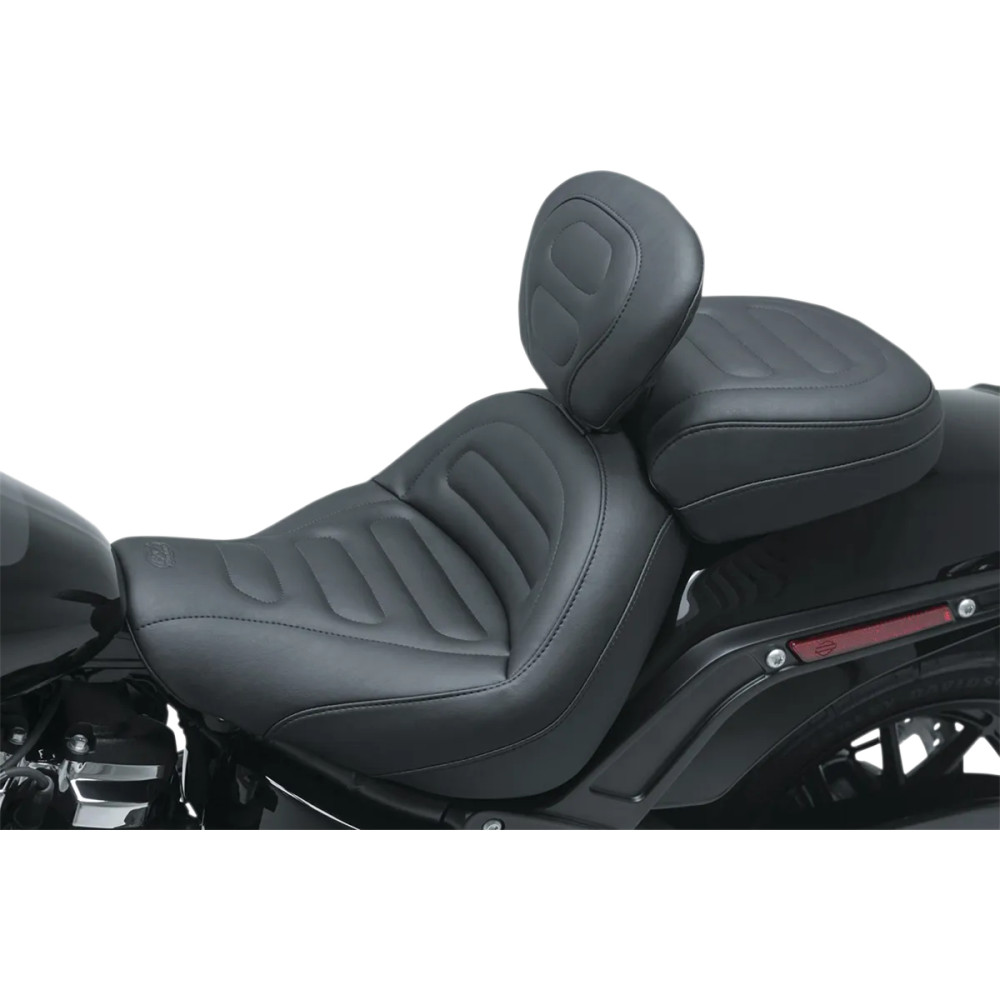 Max Profile Passenger Touring Seat — 28 cm (11"), Black