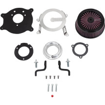 VO2 Cage Fighter Air Intake Kit — Stainless steel, Silver