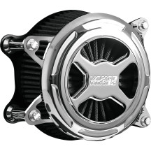 VO2 X Air Intake Kit — Chrome, Round, CNC billet aluminum