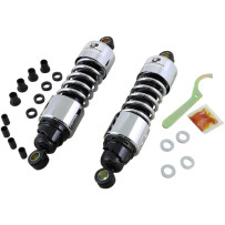 412 Series Shocks — 292 mm (11.5"), rear, Chrome