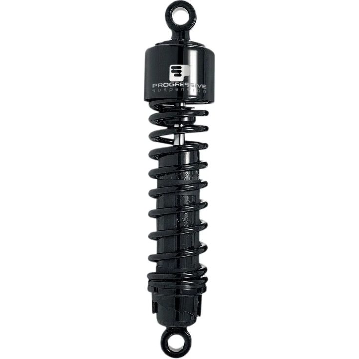 Amortiguadores Serie 412 — 292 mm (11.50") longitud extendida, negro, trasero