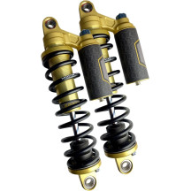 Legend REVO ARC Suspensión de muelle piggyback para modelos FXD — 14", de servicio pesado, dorado