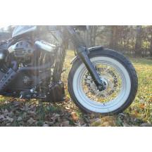 Front Fender Bobber — Raw finish