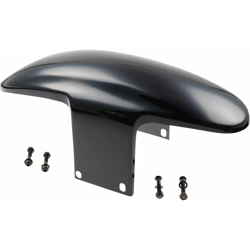 Front Fender Custom — Black, ABS Plastic