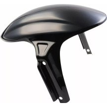 Front Fender Custom — Front, Black, ABS plastic