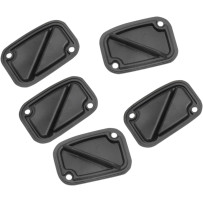 Clutch Master Cylinder Cover Replacement Gaskets — Master Cylinder, 5 Pack, Black