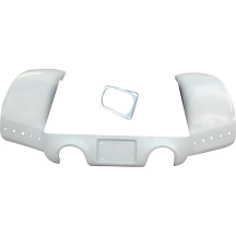 Guardabarros Trasero Pro Street — Compatible con ruedas 16", 18"-20", sin pintar