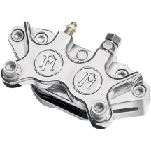Brake Caliper Replacement Components — 125 x 4R, 4-piston, Chrome