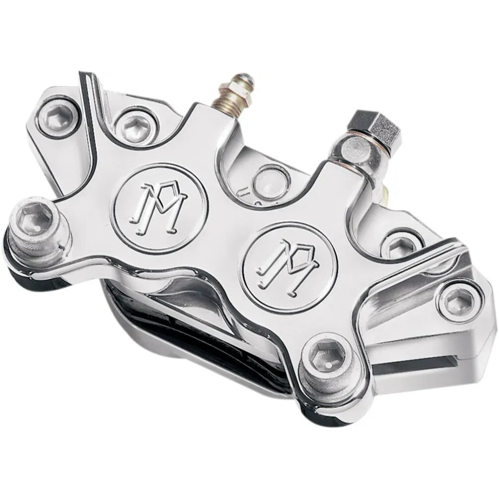 Brake Caliper Replacement Components — 125 x 4R, 4-piston, Chrome