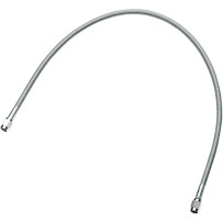 Universal Brake Lines with ABE — Hose size -3, 114.5 cm (45"), Stainless steel