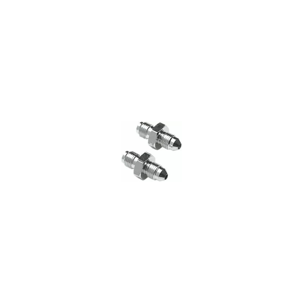 Brake Line Fitting — -3, Stainless Steel, Straight