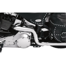 Power Curve True-Dual Crossover Header Pipes — Chrome, 2-into-2 system