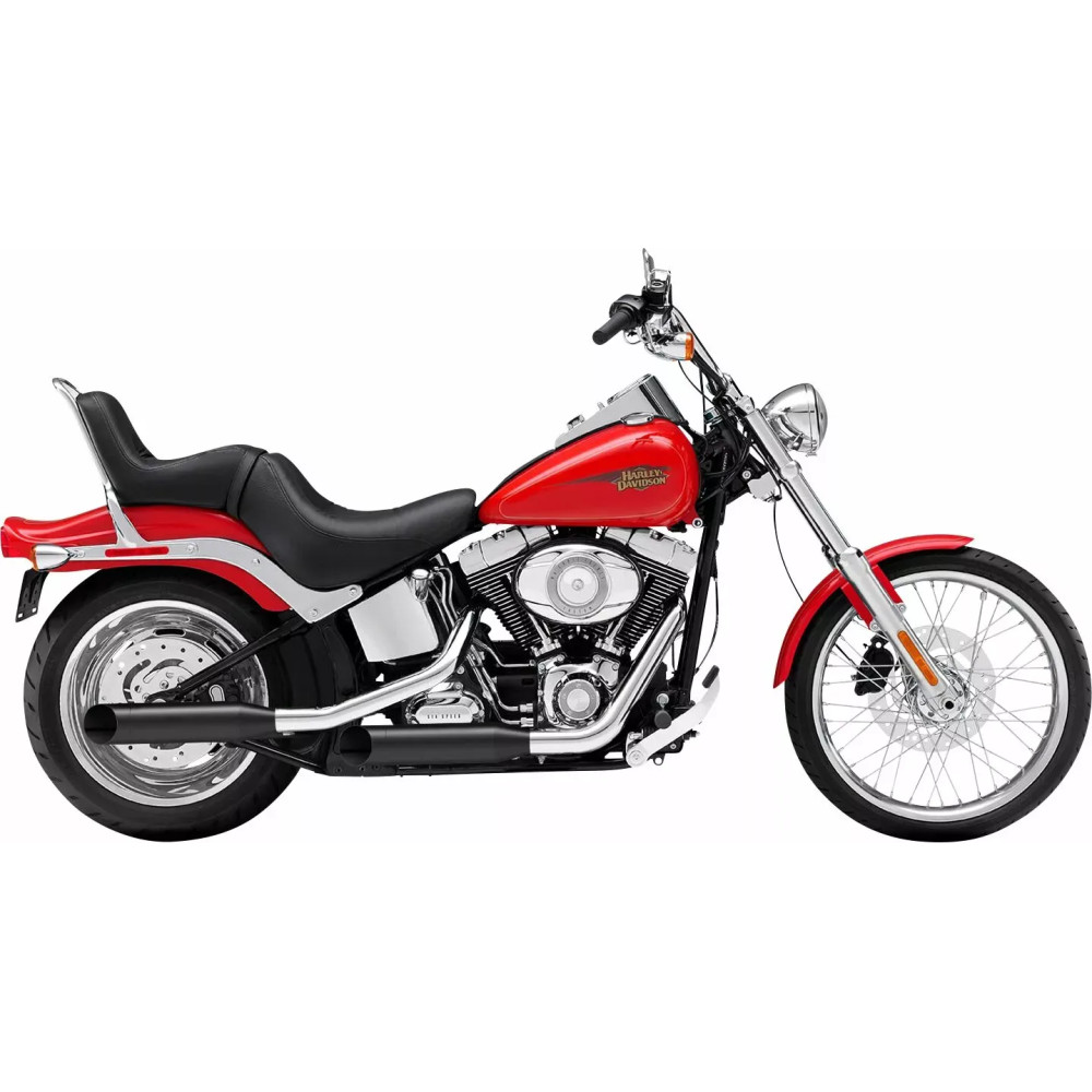 2in2 | 3" | Silenciador bajo — lado derecho, negro mate