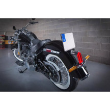 License Plate Frame — rear mount, aluminum