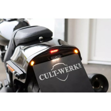 License Plate Bracket — Black