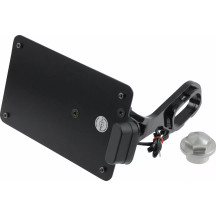 License Plate Holder — 13 cm × 21 cm, black