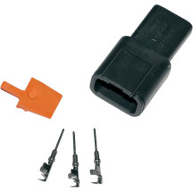 Deutsch Plug And Receptacle Kits — Deutsch DTM, 3-pin, black