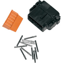 Deutsch Plug And Receptacle Kits — 12-pin Deutsch DTM, Black