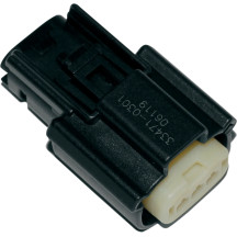 Molex MX 150 Connector Component — 3 pins, female, black