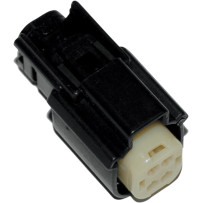 Molex MX 150 Connector Component — Female, 4-pin, Black