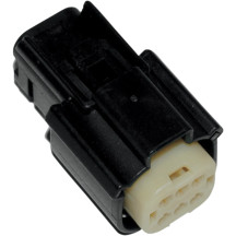 Molex MX 150 Connector Component — 6-pin, female, black