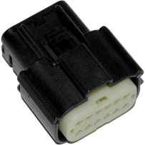 Molex MX 150 Connector Component — 12-pin, female, black