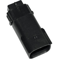 Molex MX 150 Connector Component — Male, 8-pin, Black