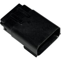 Componente de conector Molex MX 150 — 16 pines macho, doble fila, negro