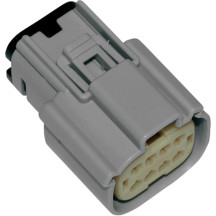 Molex MX 150 Connector Component — Molex MX-150, 8-pin, female, gray