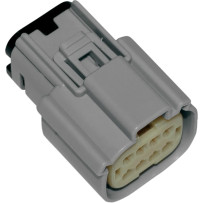 Molex MX 150 Connector Component — Molex MX-150, 8-pin, female, gray