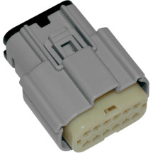 Molex MX 150 Connector Component — 12-pin, gray