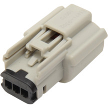 Molex MX 150 Connector Component — 3-pin, female, gray