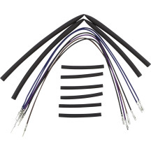 Front Turn Signal Extension — 12" cable, black, pair