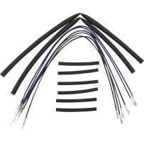 Front Turn Signal Extension — 12" cable, black, pair