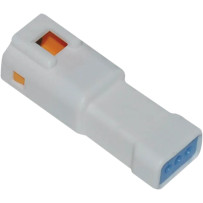 JST Mini Connector — 3-pin, 22 AWG, 5 A, white