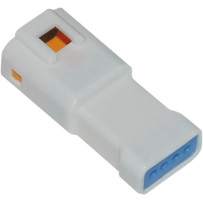 JST Mini Connector — 4-pin, 22 AWG, 5 A, White