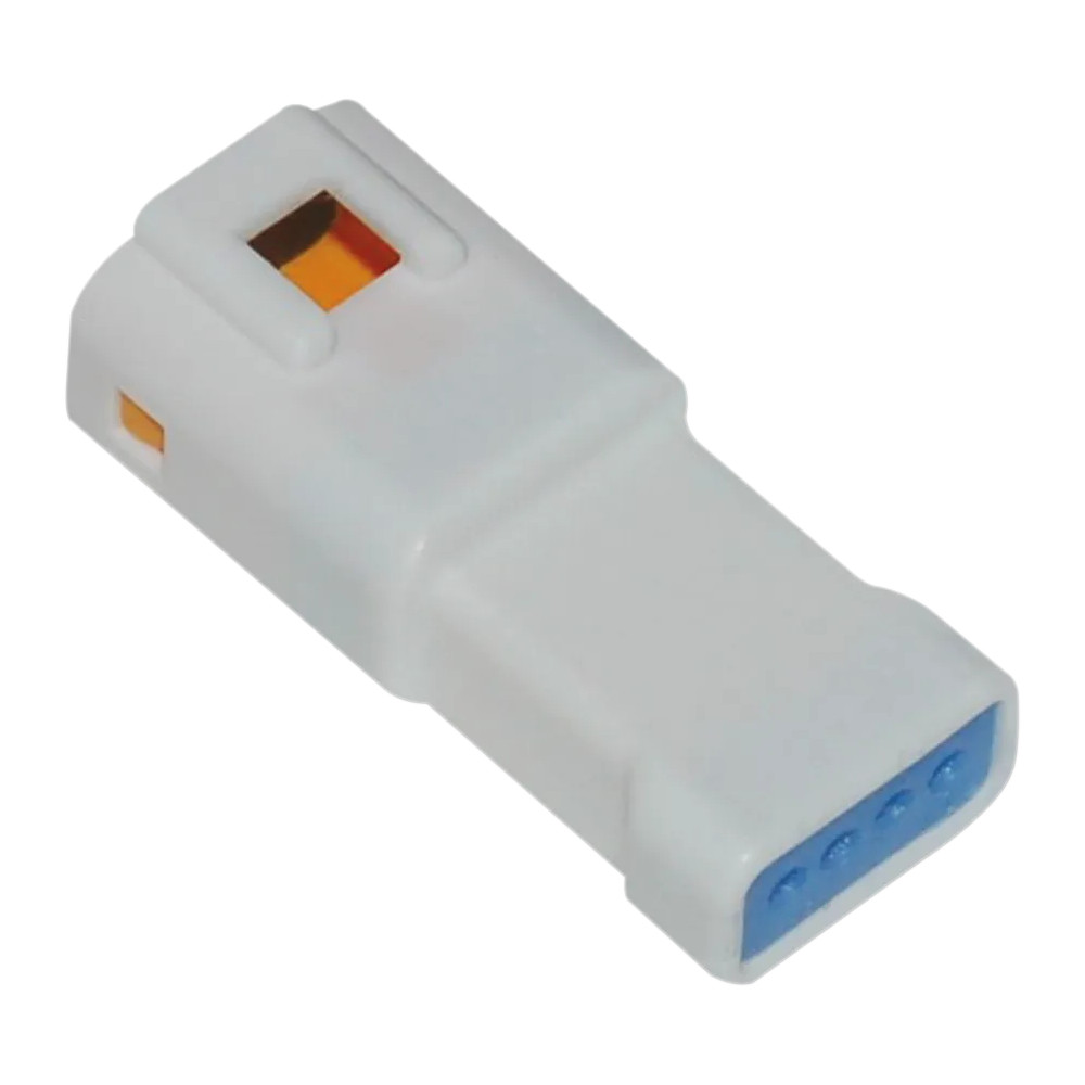 JST Mini Connector — 4-pin, 22 AWG, 5 A, White